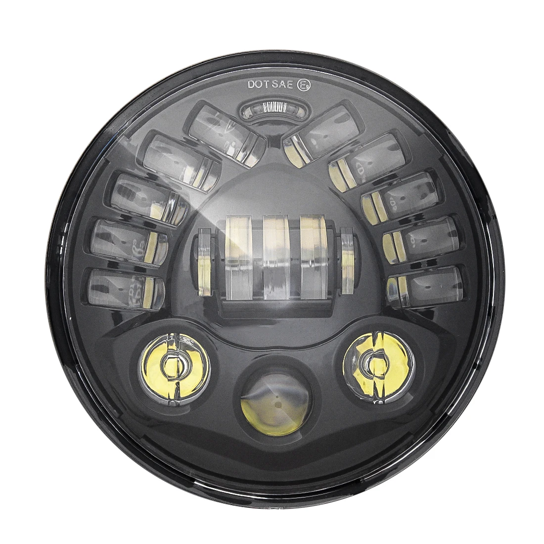 2020 Super Bright Motorcycle Round 7-inch Gravity Sensing LED Headlight