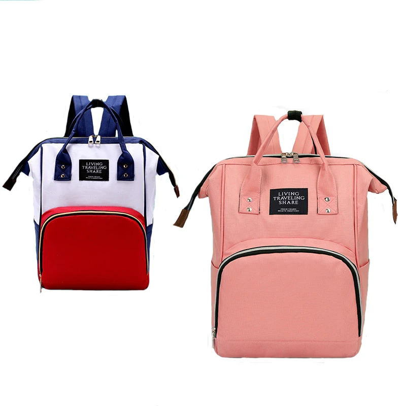 

Ultra-functional Large Capacity Baby Diaper Bag Backpack Nappy Bottle Bag Light Weight Waterproof Diaper backpack For Travel
