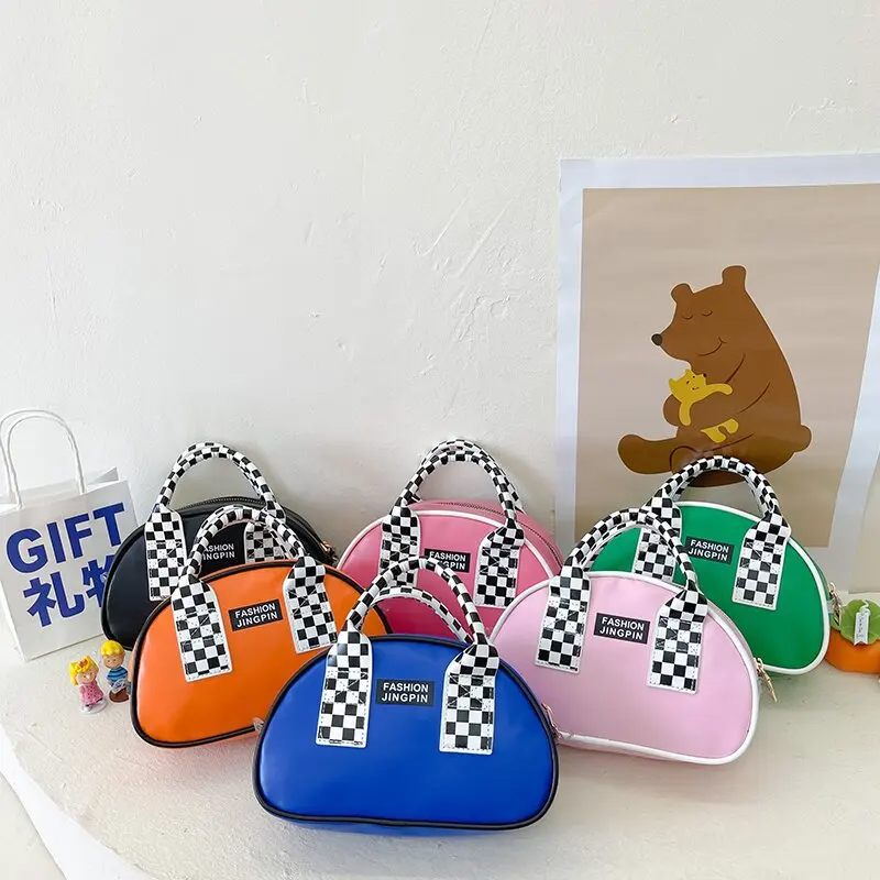 

2022 summer new fashion candy color Korean children's portable shoulder diagonal bag personalized accessories coin purse