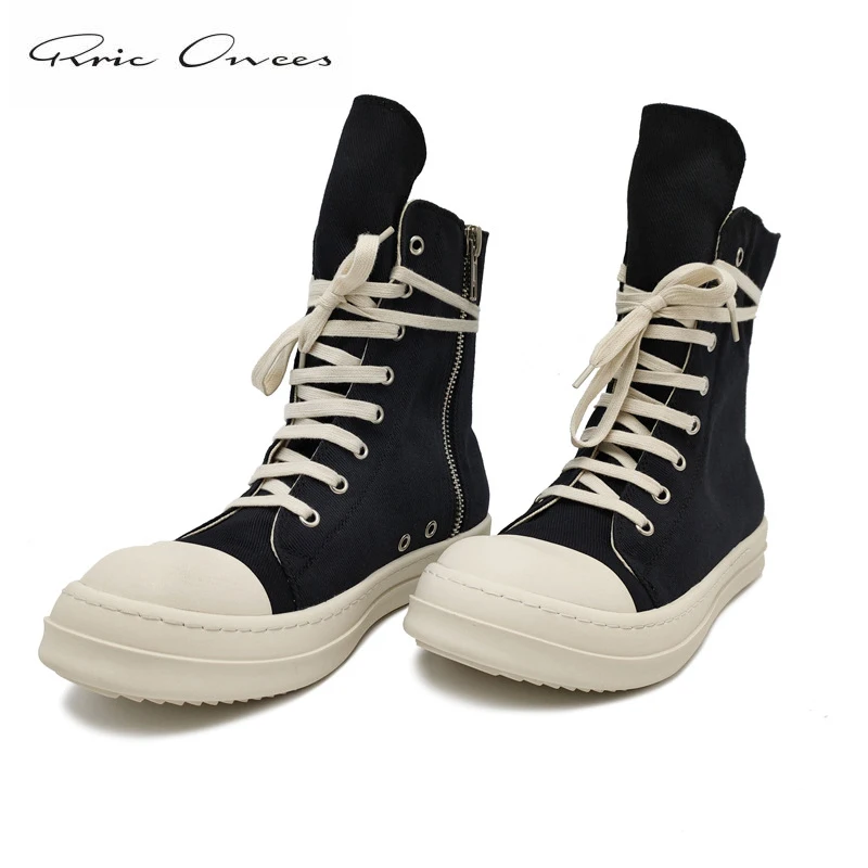 

Rick Original Shoes Rric Owens Women's Sneakers Men's Sneakers Shoes Streetwear Men Casual Shoes Canvas Boots