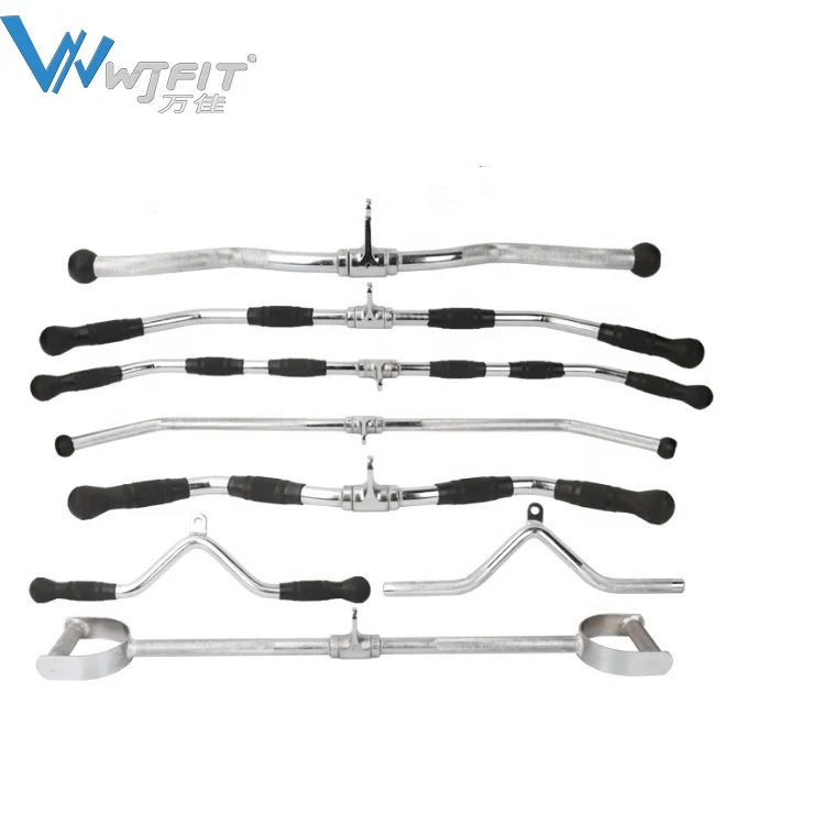 

WANJIA FITNESS Multi Functional Fitness Handle Bar Gym Accessories, Optional