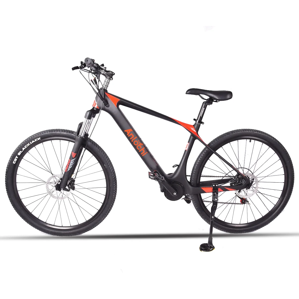 

Anlochi 250w 10.8Ah hidden battery 27.5inch mid motor carbon fiber ebike electric mountain bicycle for sales