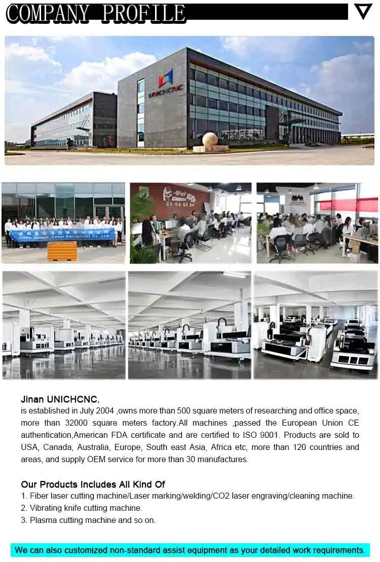 Metal Plate Fiber laser cutting machine 500w