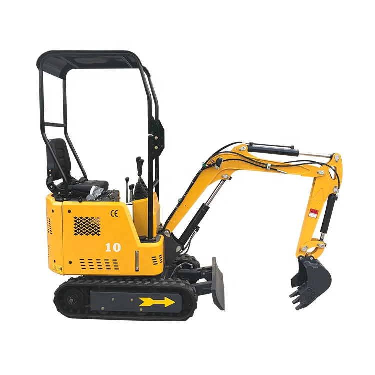 

China 1 ton Hydraulic crawler digging micro digger mini t excavators