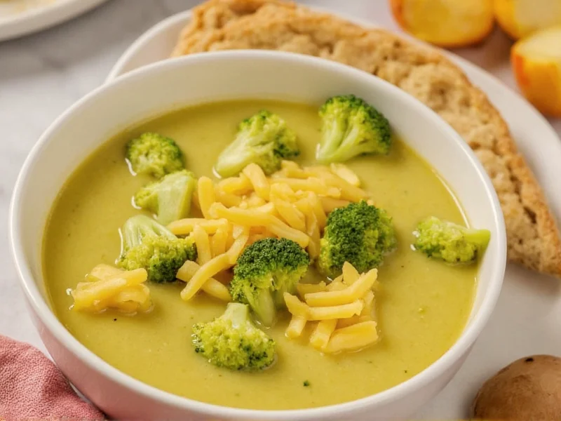 Broccoli Cheddar Soup Calories: Complete Nutrition Guide