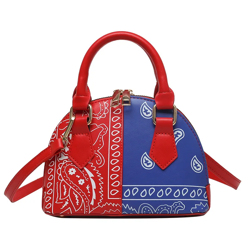 

Colors Matching Small Bags for Ladies Cashew Flowers Prints Paisley Bandana Purses and Handbags 2021