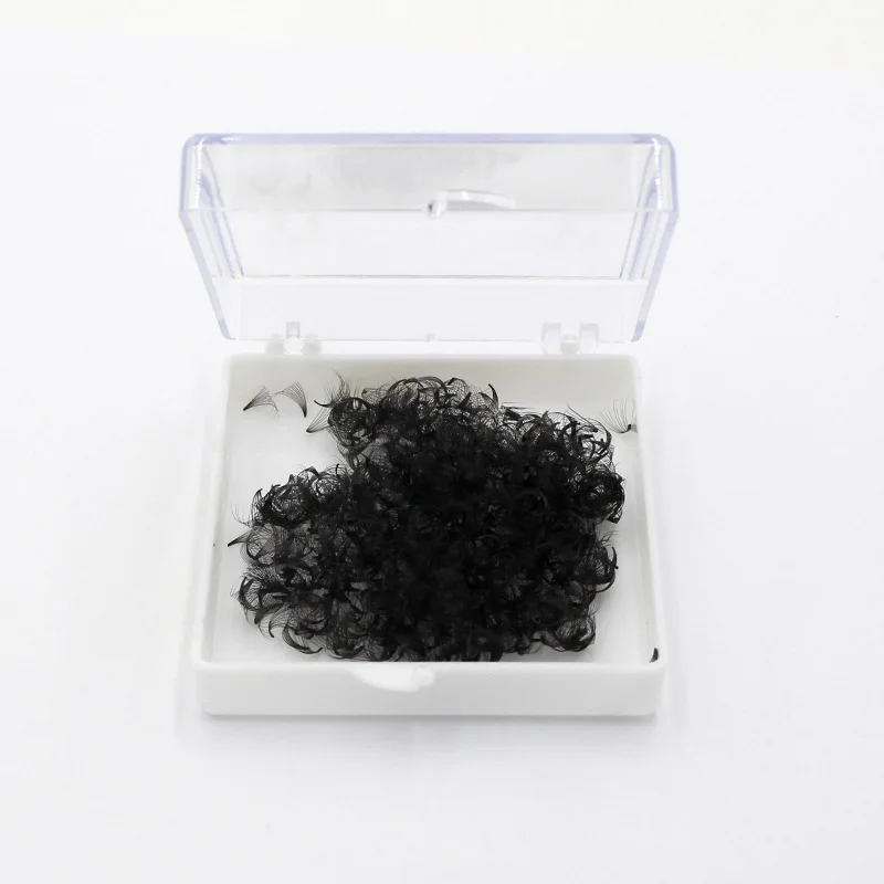 

loose premade volume fans pre made loose volume fans eyelash extensions pro made loose fans 3d 4d 5d 6d 7d, Natural black