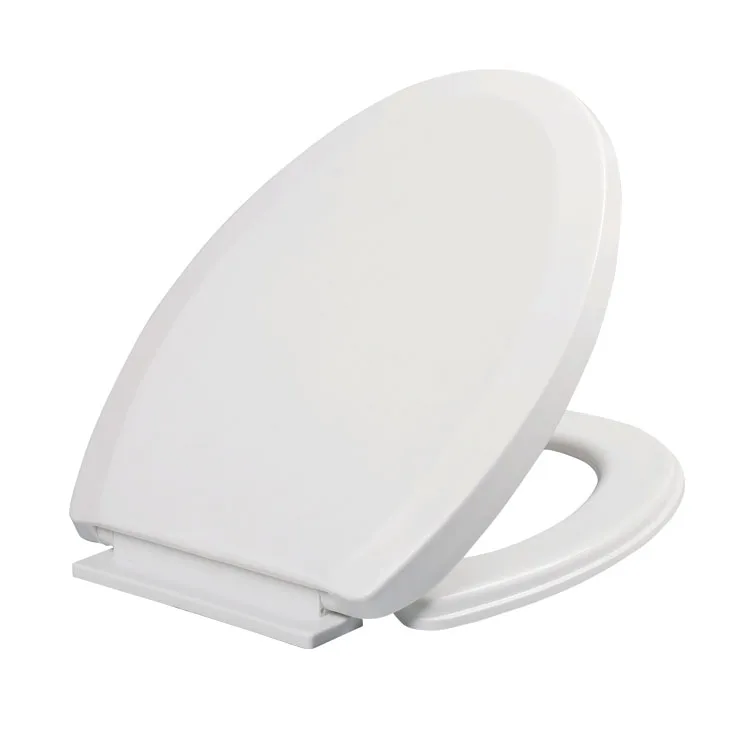 Toilet Seats Cover Mould Wood White Soft Closed Plastic Quick Release ...