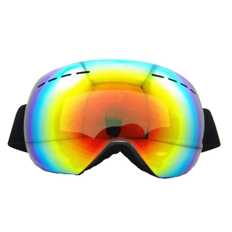 

Custom brand Men Women Snow Goggles Double UV400 Goggles replaceable lens anti-fog magnetic Snow Goggles