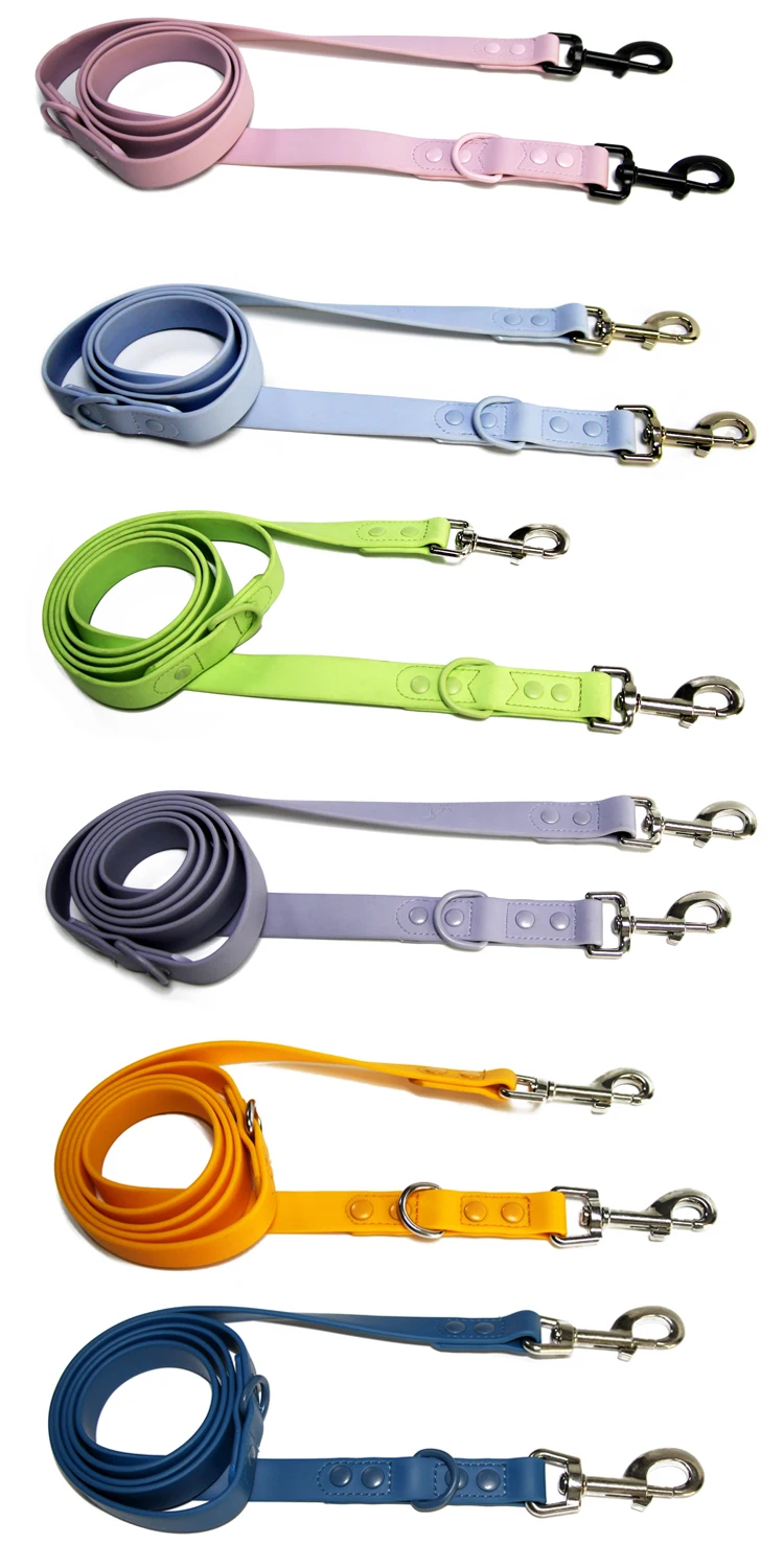 Multi Color Wholesale Pvc Coated Soft Waterproof Dog Leash For Pet