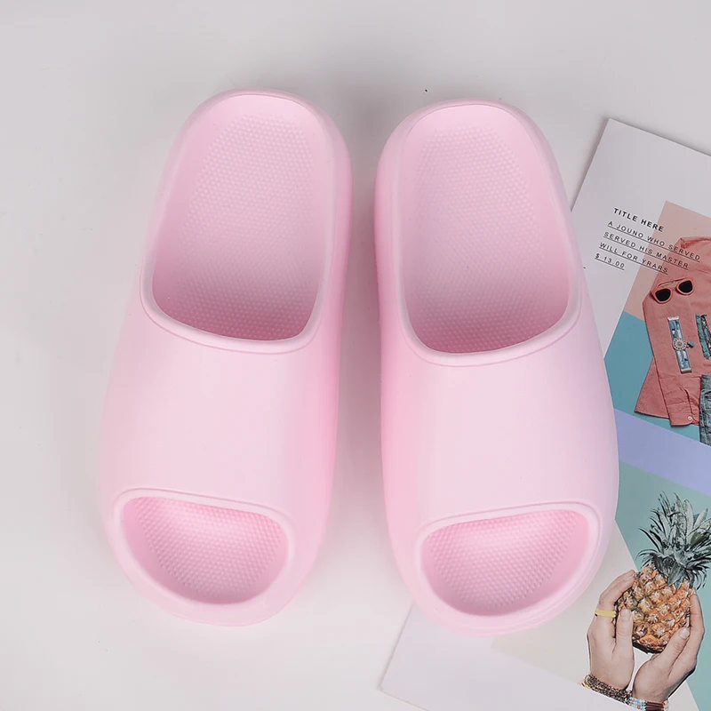 

2021 New Arrivals Women House Slippers Pink Colorful Yeezy Women Slides Indoor Yezzy Slippers For Ladies, 12 colors