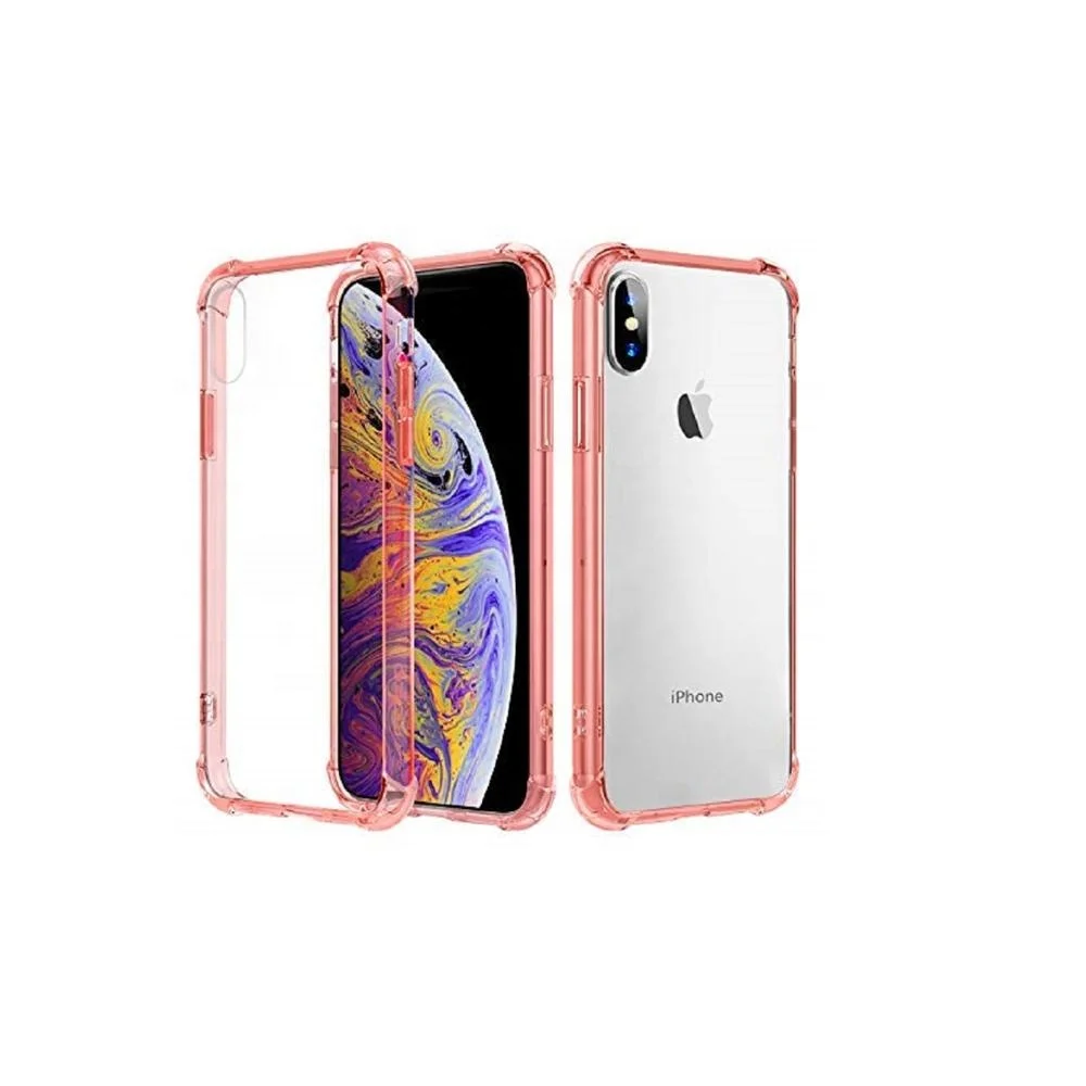 

MoKo Crystal Clear Reinforced Corners TPU Anti-Scratch Rugged Transparent Hard Back Cover for Apple iPhone X 2017