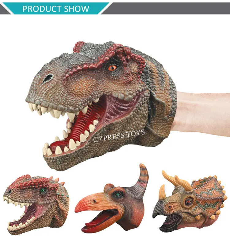 Marioneta Dinosaurio 4 Style Mixed Role Play Realistic Soft Animal ...