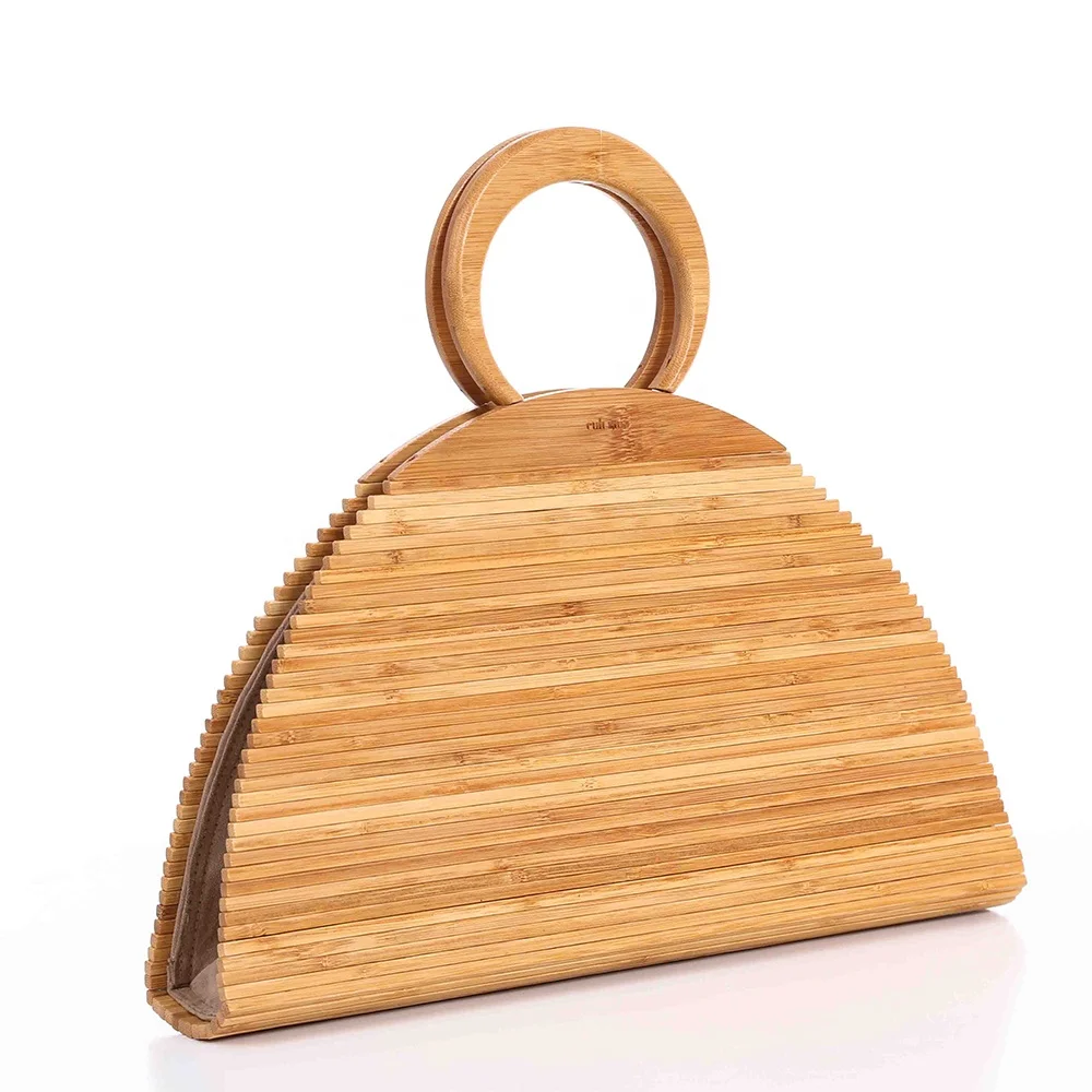 

Bamboo Bags handbag for Woman with Suede Fabric Linning