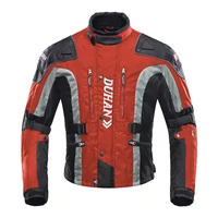 

DUHAN Windproof Keep Warm Polyester 600D Detachable Warming liner Motorcycle Jacket For Men