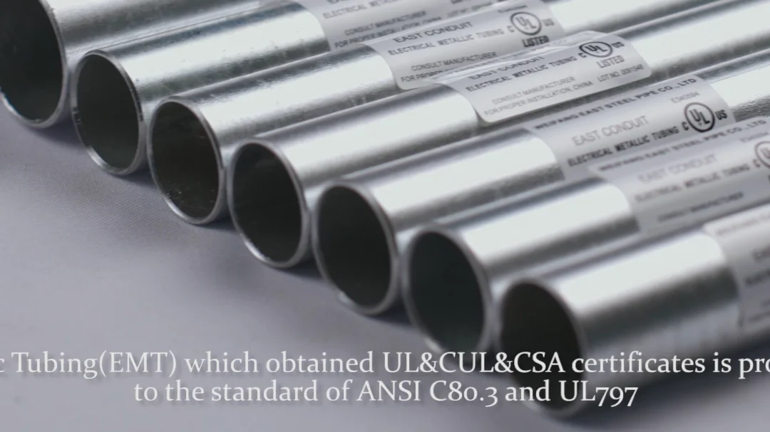 Supplier Electrical Conduits Crown Emt Pipe Length Alex Emt Conduit