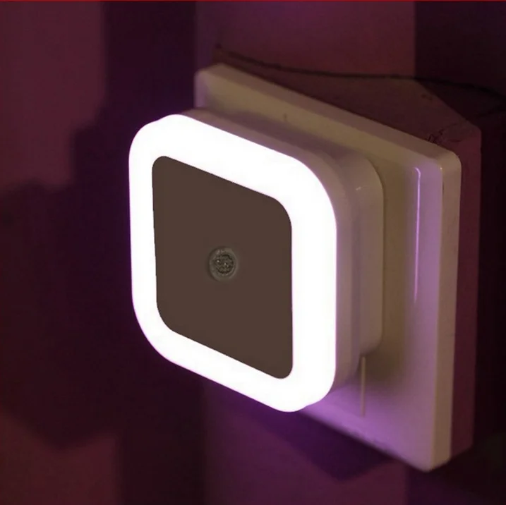 AC Plastic Smart Control Sensor LED Night Light