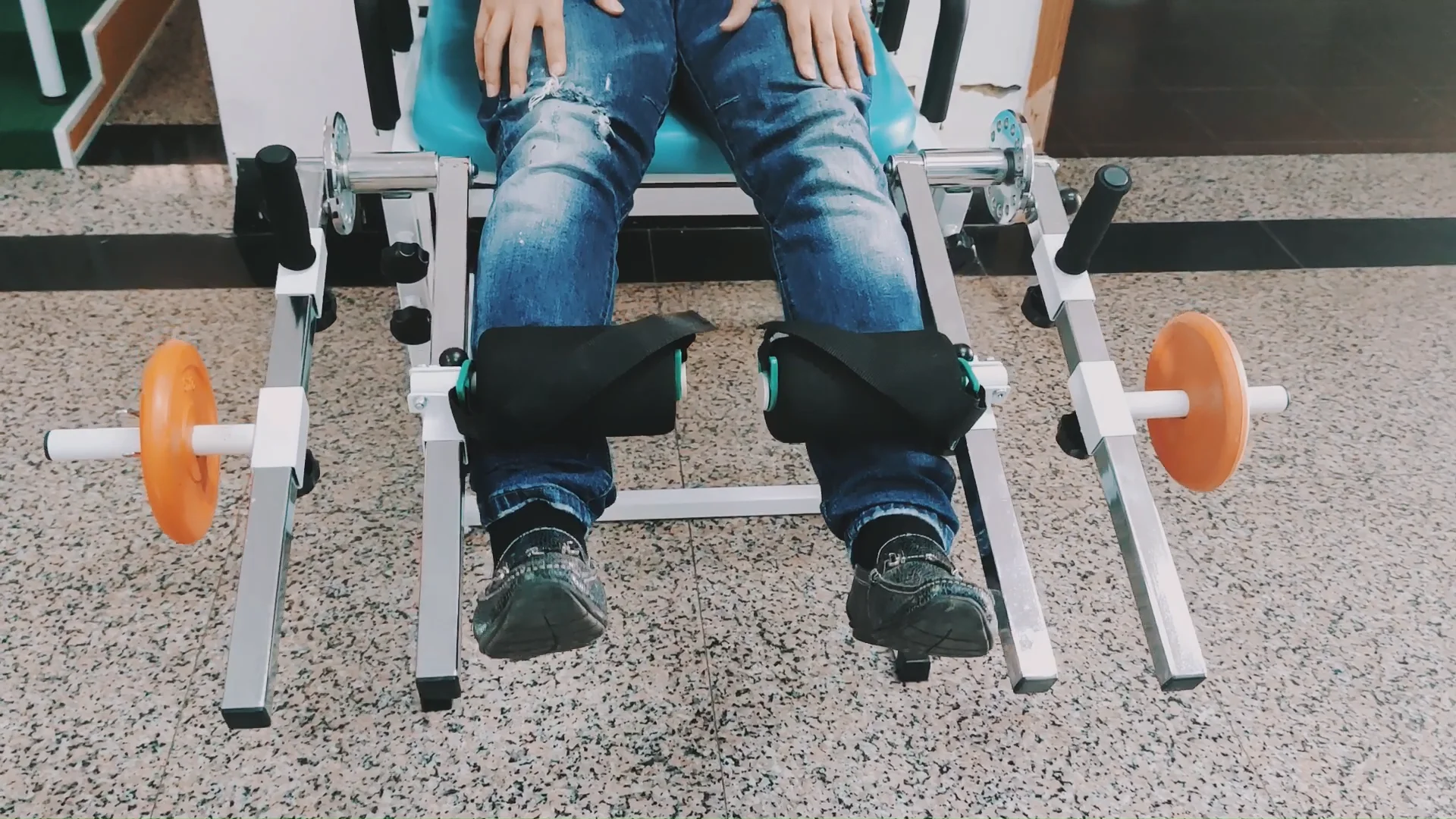 quadriceps femoris training chair rehabilitation equipment