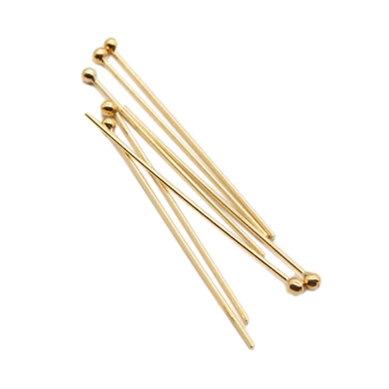 

14K Gold Filled Ball Head Pins Jewelry Making Supplies