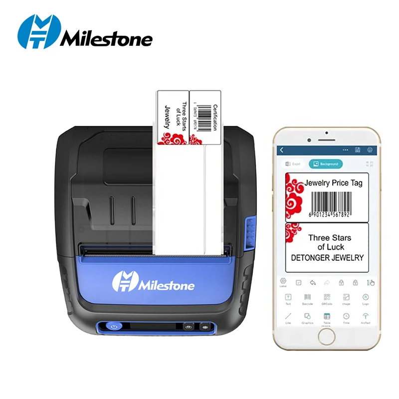 

MHT-P80F Wireless Mobile 80mm mini portable mobile Printer with SDK bluetooth 80mm label and receipt printer
