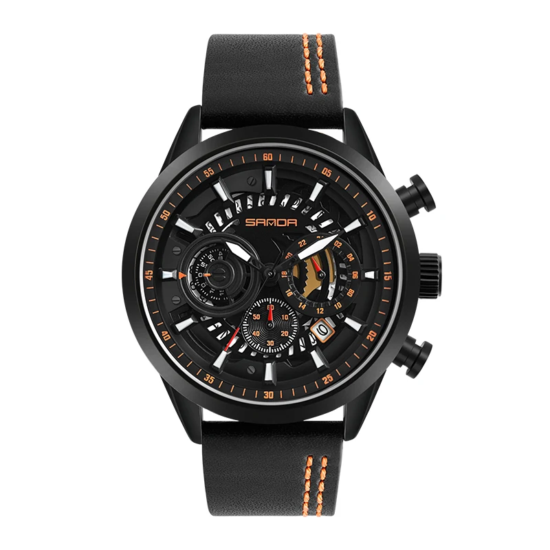 

China Manufacturer Brand Men Black 3 Time Digital Resin Good Watches, Many colors are available