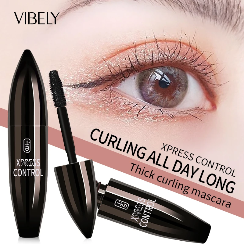 

High Quality Waterproof Sweat Resistant Thick Lasting Curling Black Mascara