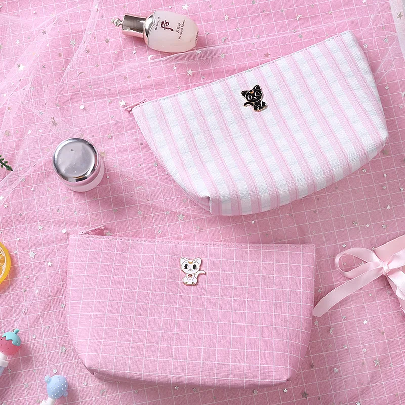 

Makeup Case Travel Organizer Beauty Case Cosmetics Toilety Bag Fashion Makeup Up Pouch, As picture