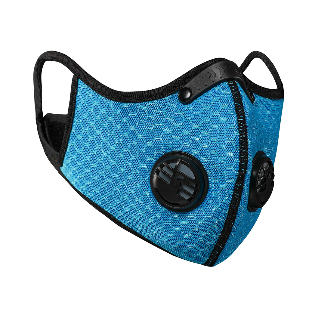 
TENNEIGHT Sports Washable Running Training Fishing Pm 2.5 Activated Carbon Filter Cotton Face Mask 