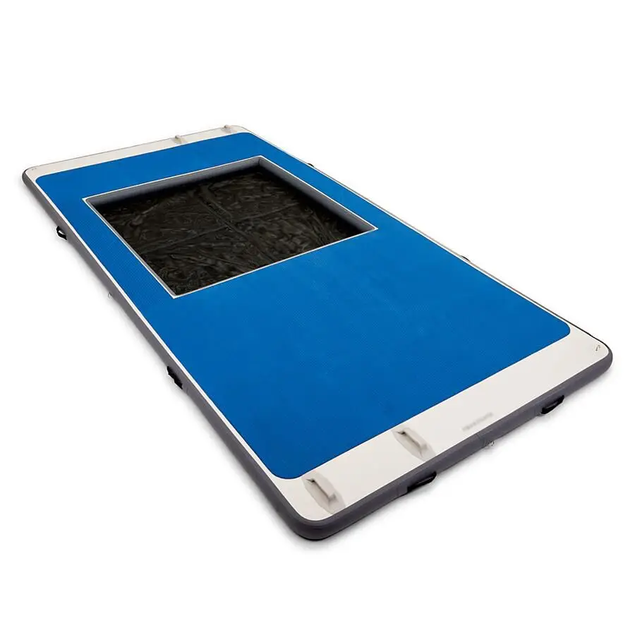 

New sea swimming pool water float inflatable air mattress, Blue or light grey