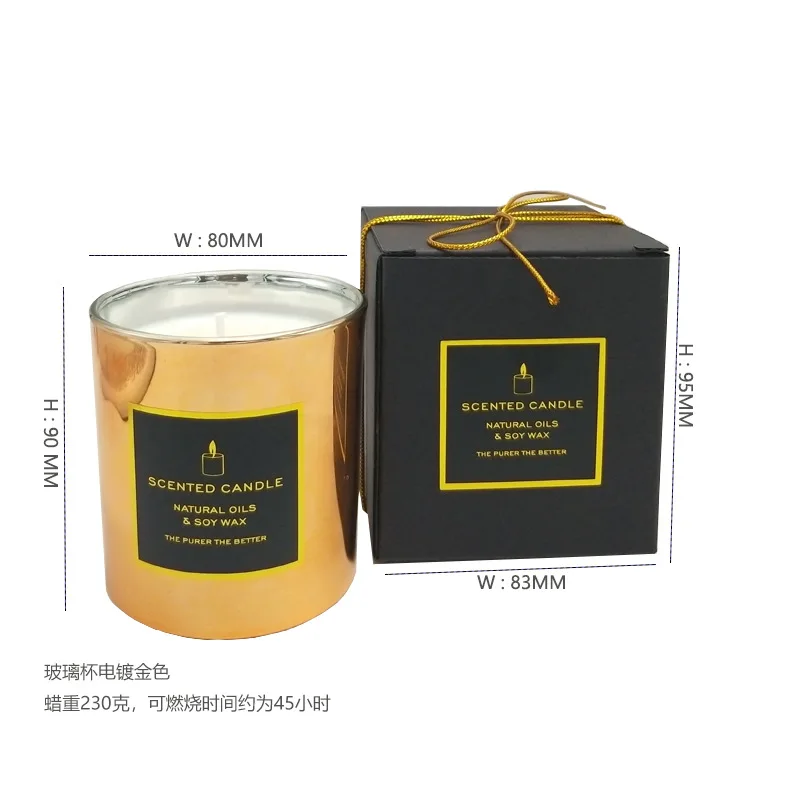 Nanchang Auyan Private Label Natural Scented Candle Aromatherapy Jar Soy  Wax Candle In Glass Jar - Buy Glass Jar Soy Wax Candle,Natural Candle,Soy  Wax Candle Product on Alibaba.com