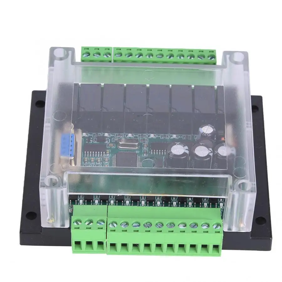 FX1N 20MT PLC Programmable Controller Module Industrial Control Board with Shell 