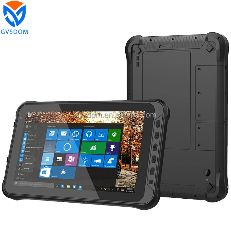 

GVSDOM 10 inch Rugged tablet windows 1000nits with UHF Fingerprint and barcode scanner