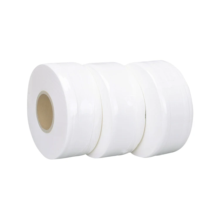 

nova no brand non woven miniature mini OEM jumbo bathroom paper toilet roll tissue, White