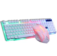 

USB Colorful Backlight Wired Mechanical Keyboard and Mouse for Office/Gaming/Laptop