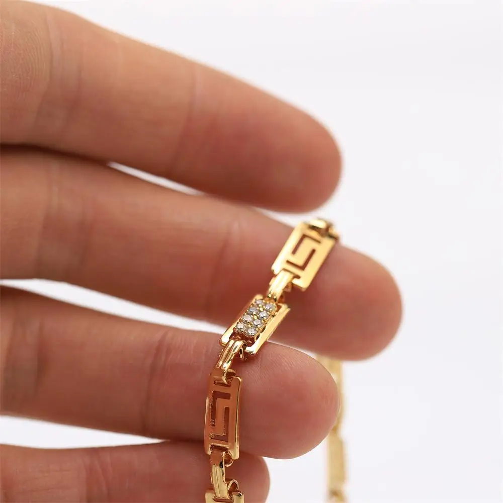 

Fashion Chain Link Beach Anklets Gold Plated Stainless Steel Cross Anklet Bracelet Foot Jewelry
