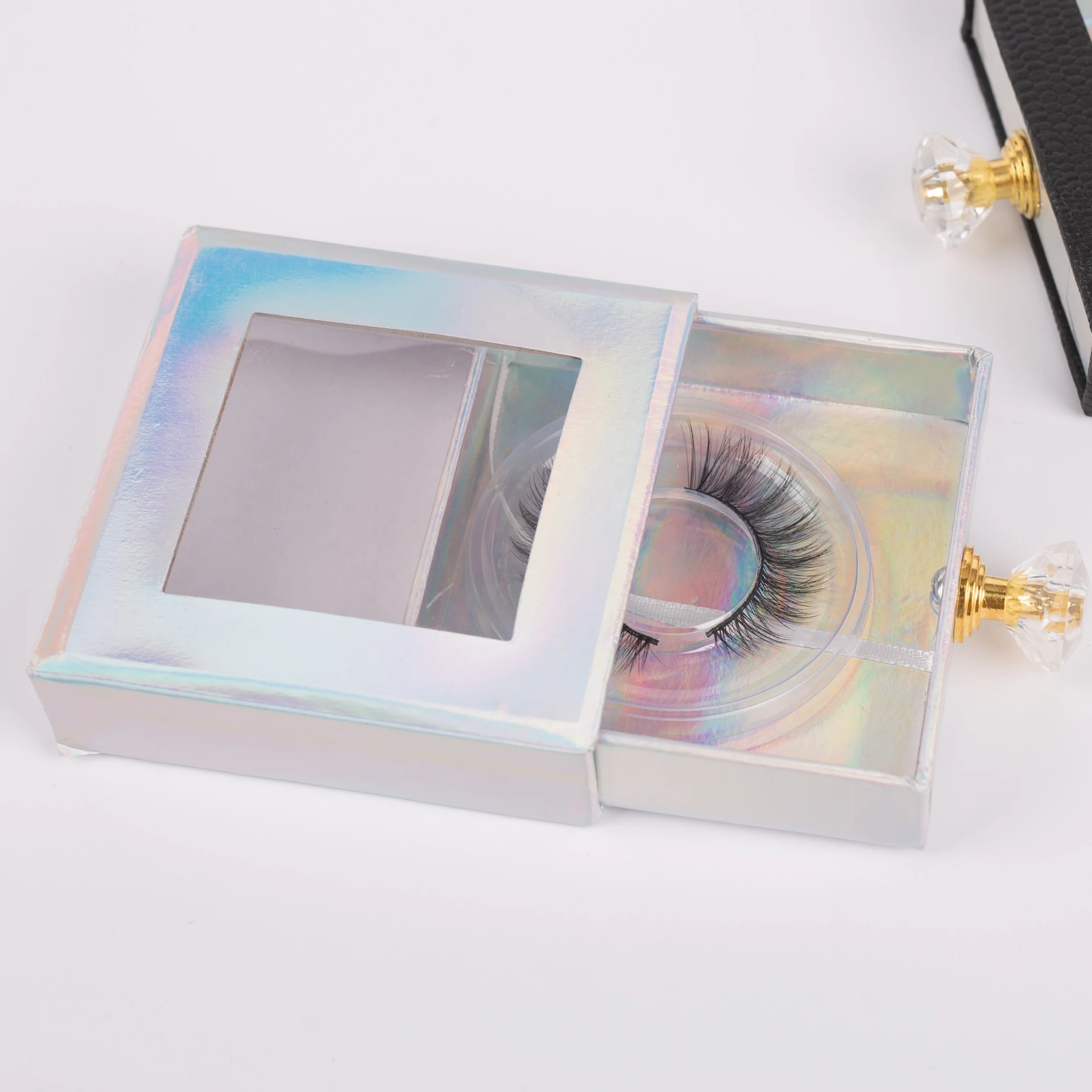 

wholesale label hot selling high quality fluffy 3d eyelashes faux mink lash