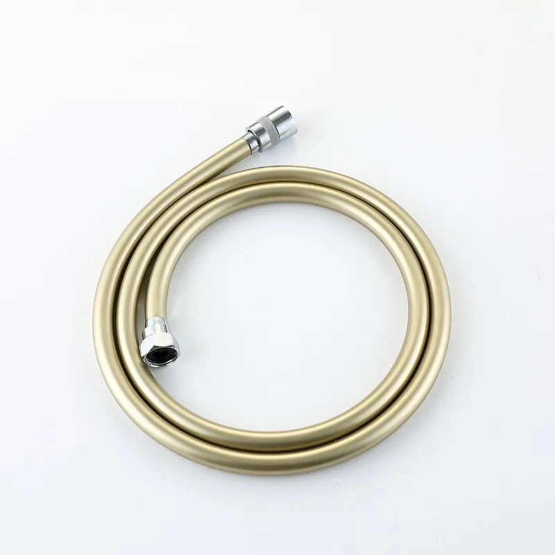 

Brushed Gold PVC Shower Hose Bathroom Shower Tube Hose