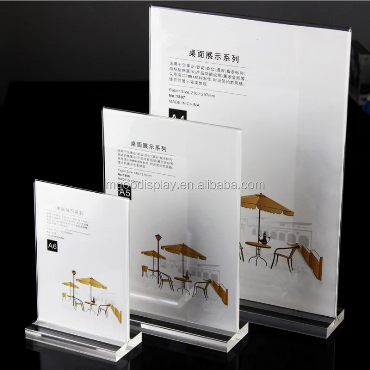 Custom Size Clear Acrylic Illuminated Picture Frame Photos,Tabletop Or