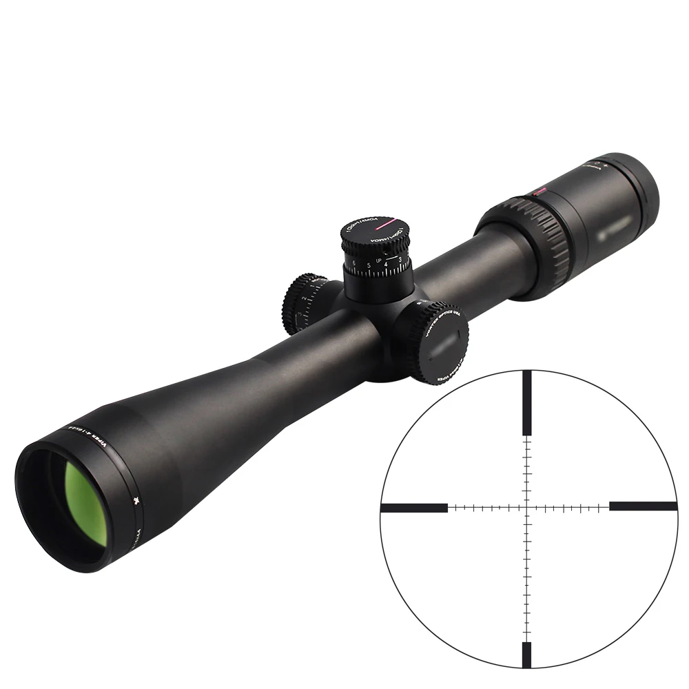 

VIPE HS-T 30MM Tube Tactical 4-16x44 Airsoft Air Guns Zero Stop AR Rifle Scope with VMR-1 Reticle (MOA)