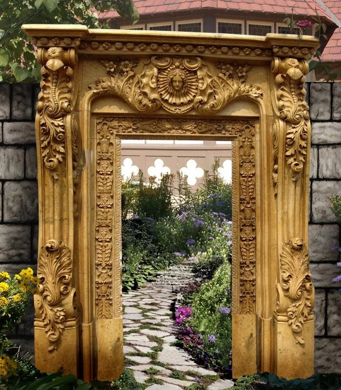 
Stone arch Door Surround Gate Gate Board (YL M036) 