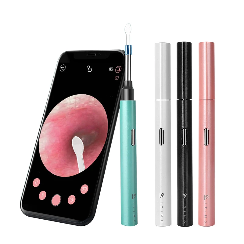 

Rechargeable Battery 3.5mm Visual LED Ear Pick with Wifi Camera