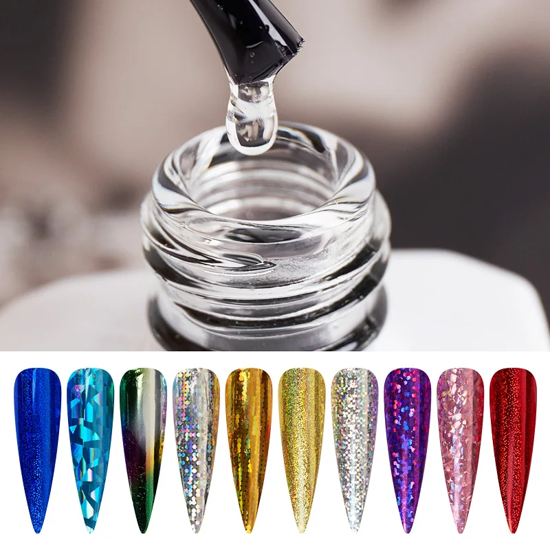 

Wholesale Gel Polish Private Label Nail Art Glue With Gel Nail tools Foil Gel