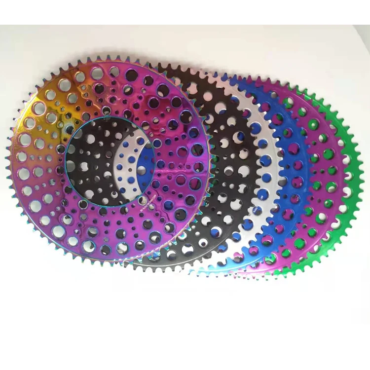 

BCD130 bubble Single Speed Bicycle Chainring use for road and folding bike 45T 47T 53T 56T 58T, Customer's request