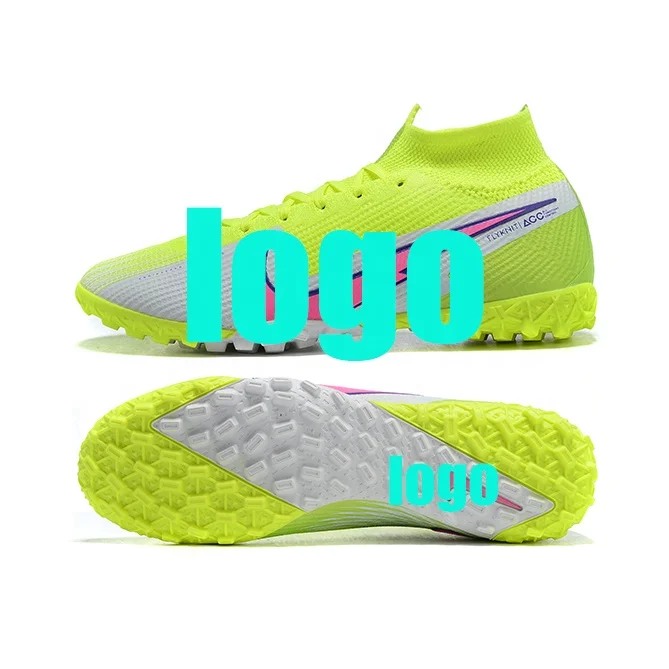 

Mercurial Superfly VII 7 Fashionable and comfortable mesh breathable football shoes, Green