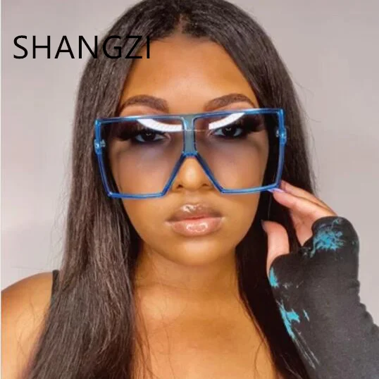 

GGGD17059 newest fashion women sun shades big square oversized sunglasses 2021
