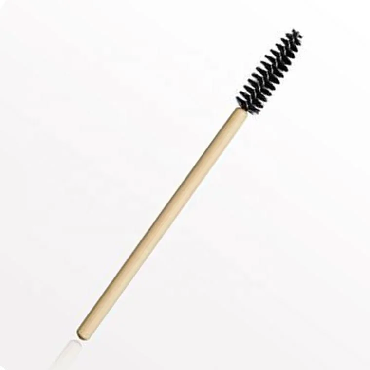 
Eco friendly disposable Bamboo Mascara wand eyelash extensions Plastic Free Bamboo Mascara Wand 