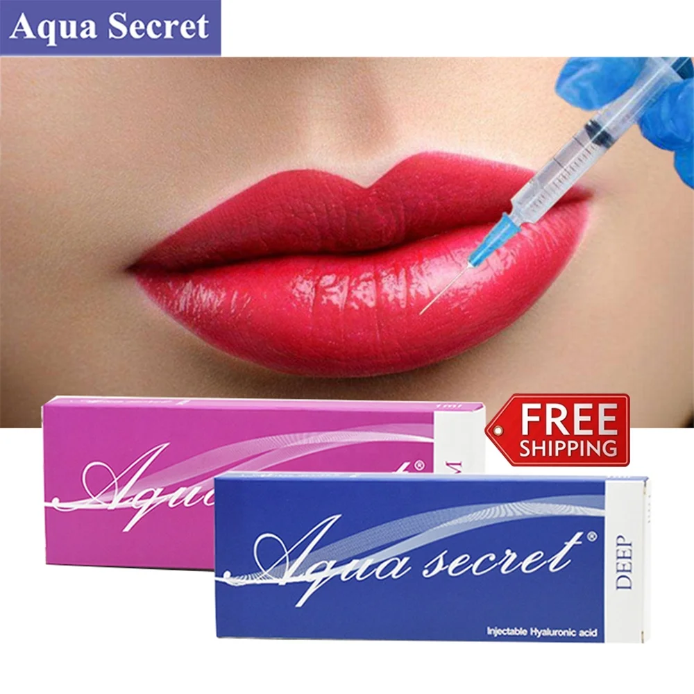 

Hyaluronuc acid lip filler injection