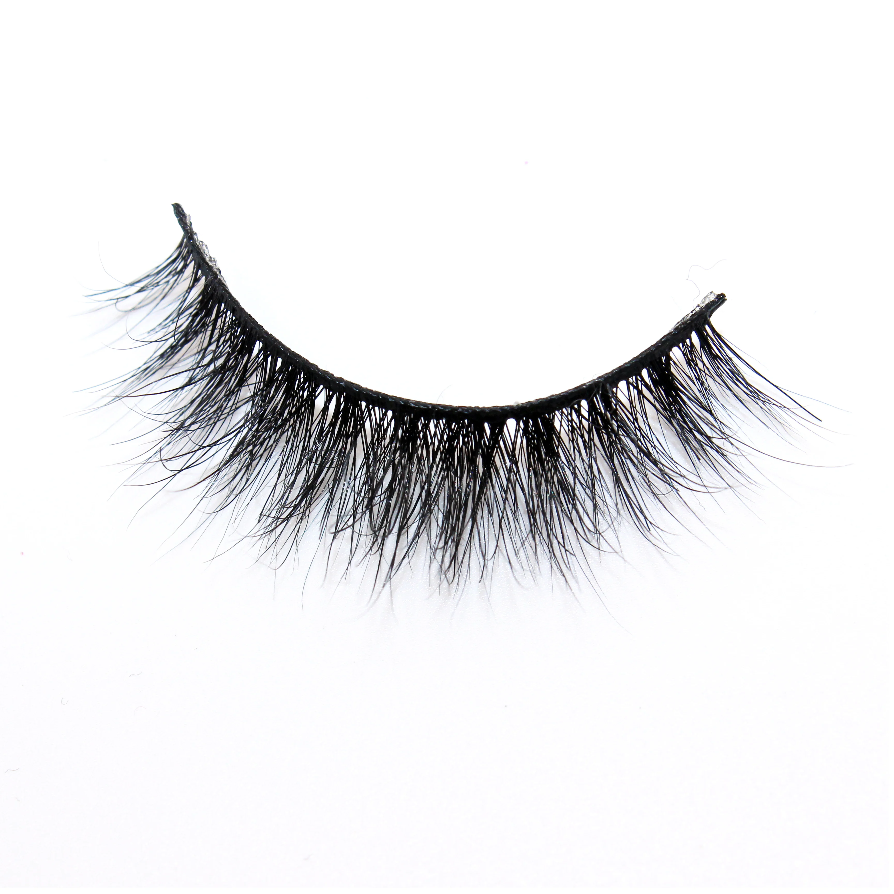 

Wholesale dramatic 25mm mink eyelashes Full strip Super soft 100% real mink fur eyelashes private label, Natural black