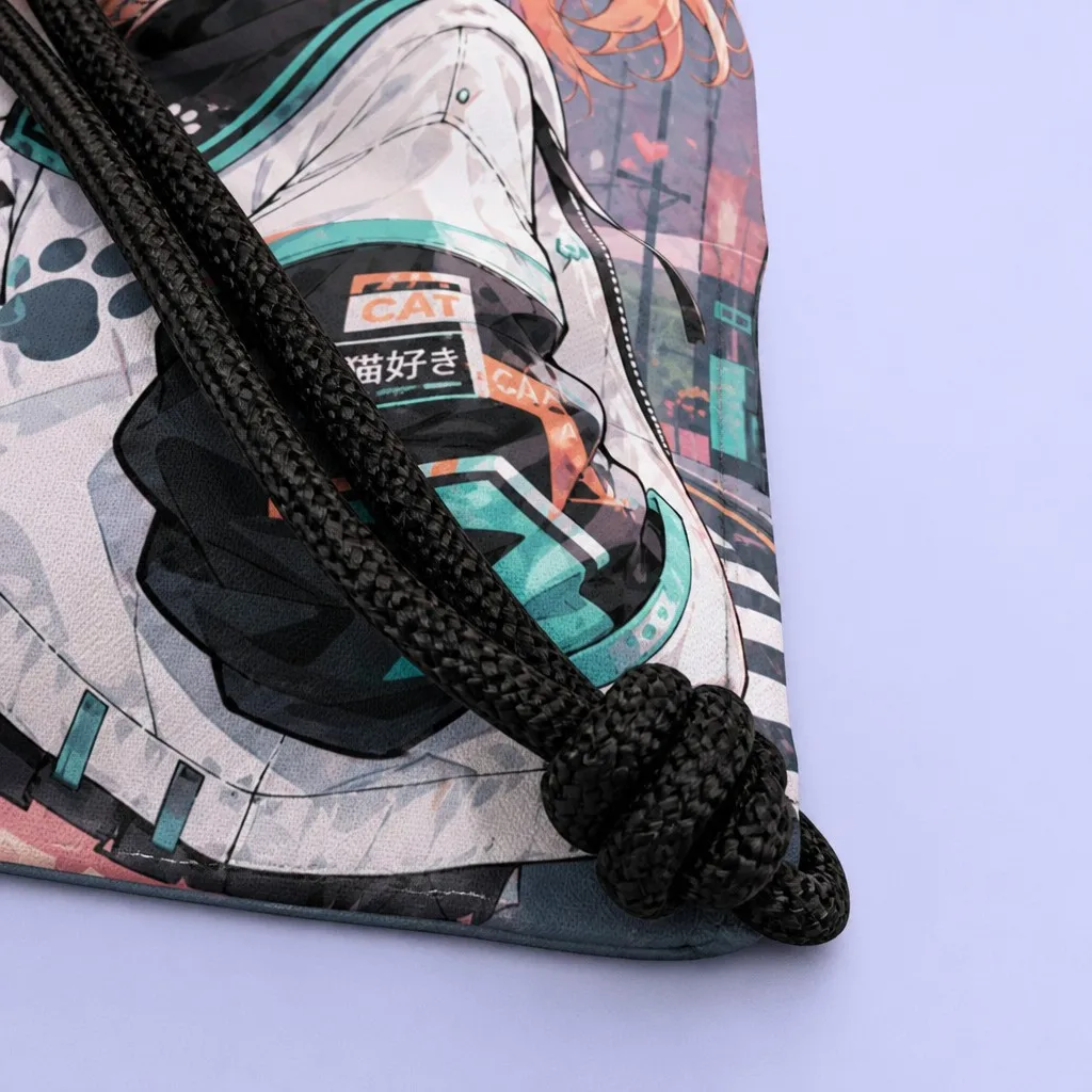 Heavy-Duty Braided Nylon Drawstring and End Knot