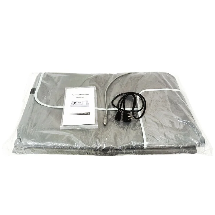 

portable infrared sauna blanket 3 zone sweat steaming blanket adult sauna tent personal health care, Optional